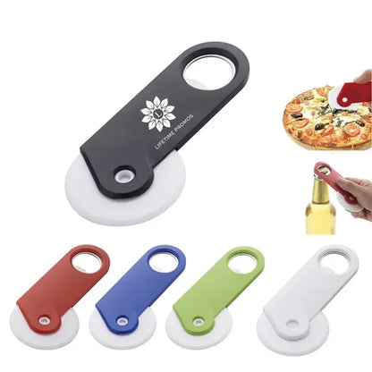 Pizza Cutter with Bottle Opener