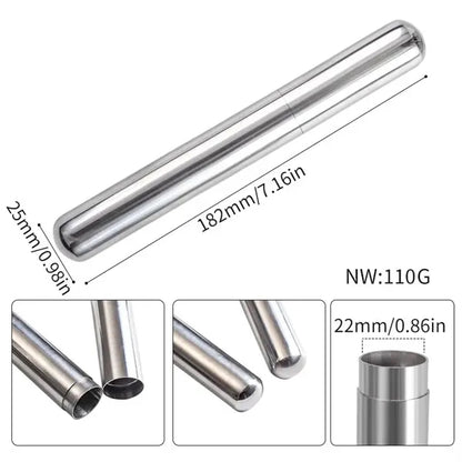 Stainless Steel 52 ring Cigar Tube Holder