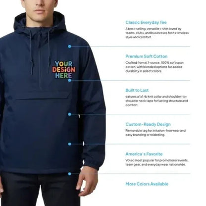 Harriton Adult Packable Nylon Jacket
