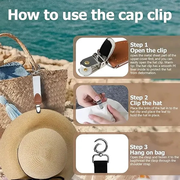 Adjustable Travel Hat Clip