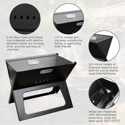 Portable Foldable BBQ Grill