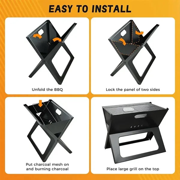 Portable Foldable BBQ Grill