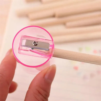 12 Colored Pencils in Portable Tube with Sharpener