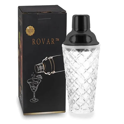 Transparent Glass Cocktail Shaker