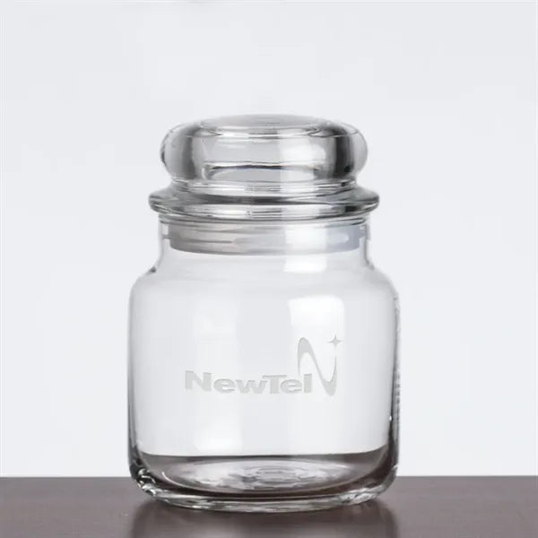 Bradwick Jar & Lid - Deep Etch