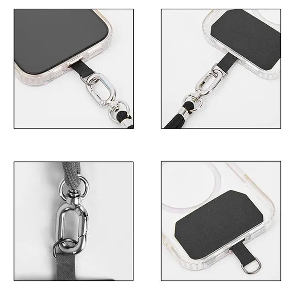 Phone Lanyard with Custom Printed Tether Tab