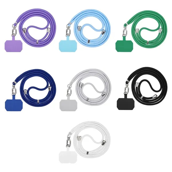 Phone Lanyard with Custom Printed Tether Tab