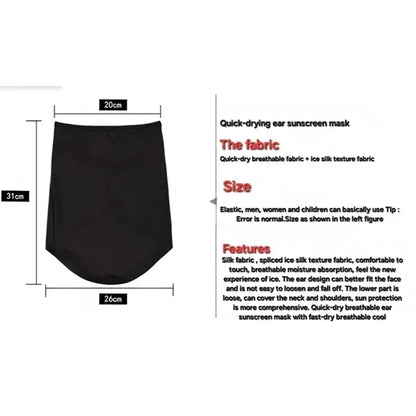 Cooling Neck Gaiter Face