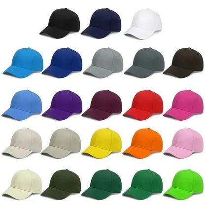 Trendy Color Style Plain Tone Baseball Cap