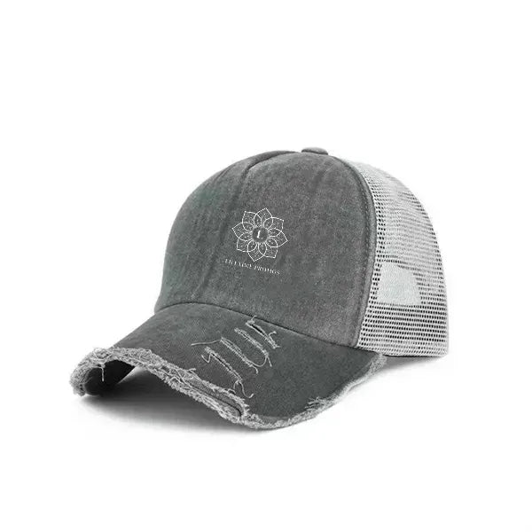 Washed Distressed Cotton Caps