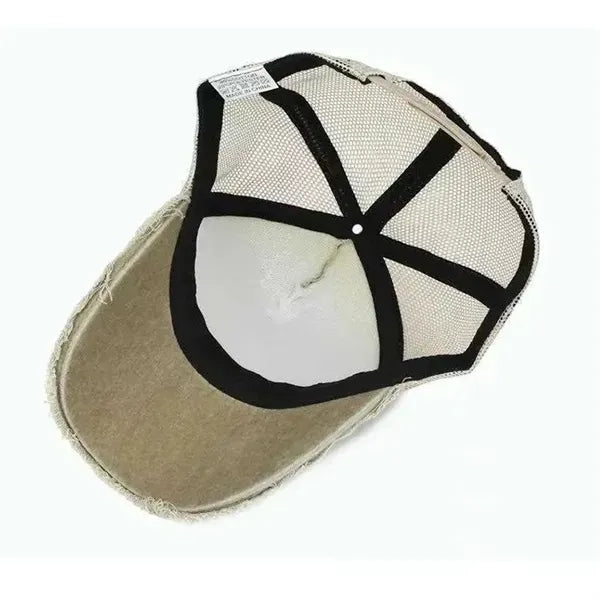 Washed Distressed Cotton Caps