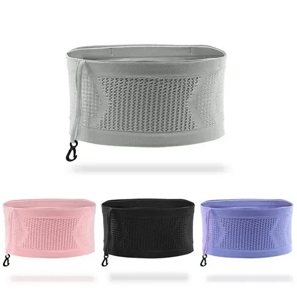 Running Belt Waist Fanny Pack with hook Hands Free Way