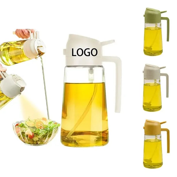 Premium Glass Oil Spray Bottle