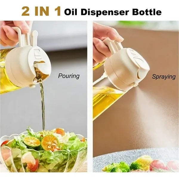 Premium Glass Oil Spray Bottle