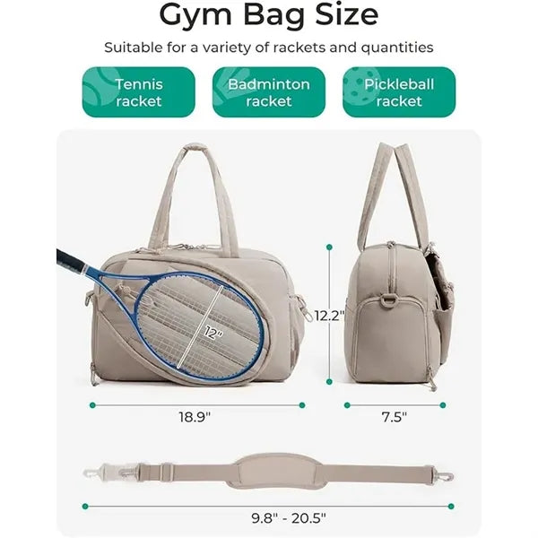 Women's Tennis & Gym Tote Bag