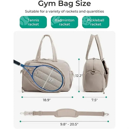 Women's Tennis & Gym Tote Bag