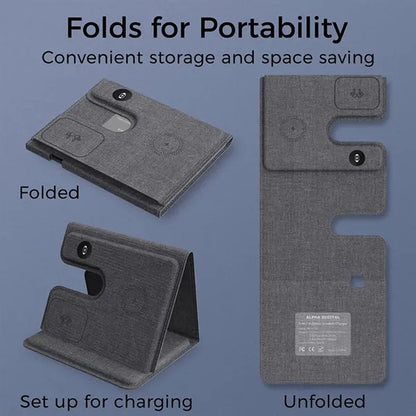 3-In-1 Foldable Wireless Charging Station