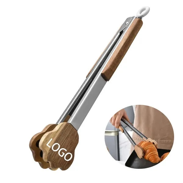Wood Kitchen Tongs For Cooking