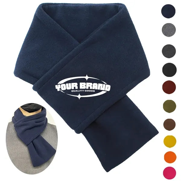 Winter Fashion Classic Warm Plush Velvet Scarf For Men Women