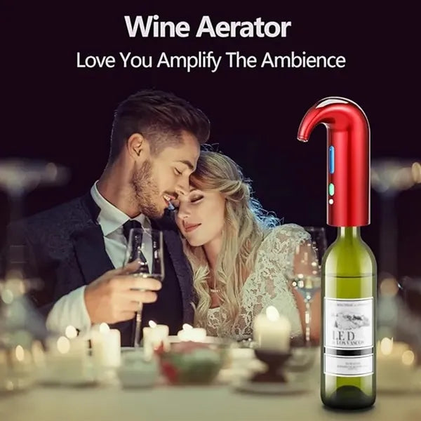 Electric Wine Aerator Dispenser Rechargeable Wine Pourer
