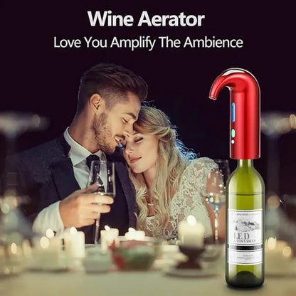 Electric Wine Aerator Dispenser Rechargeable Wine Pourer