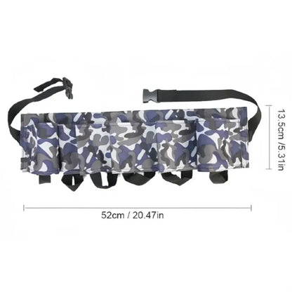 6 Can Beer Belt Fanny Pack Holster Holder For Men