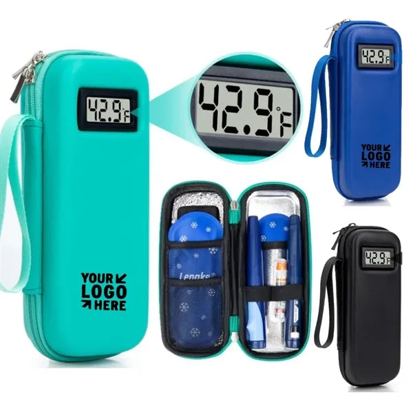 Portable Temperature Insulin Cooler Travel Case Medicine Bag