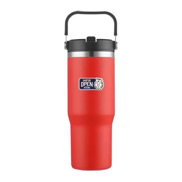 30 oz. Travel Stainless Insulated Leakproof w/ lid & handle