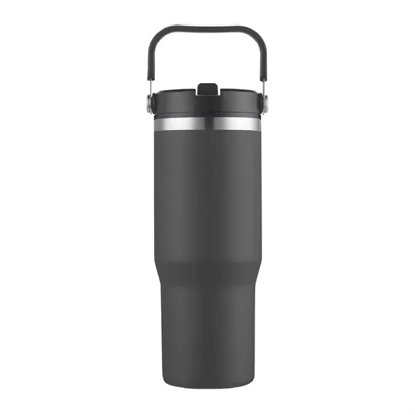 30 oz. Travel Stainless Insulated Leakproof w/ lid & handle