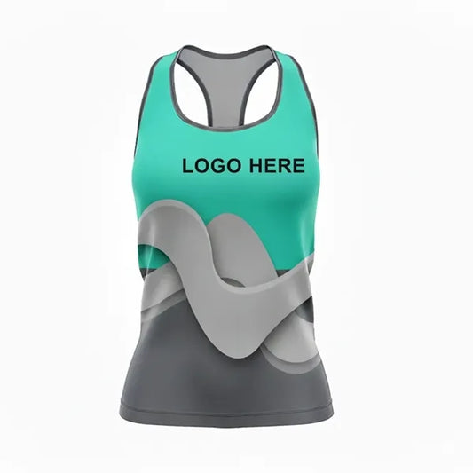 180G Soft Feel Women's Racerback Tank Top Sublimation