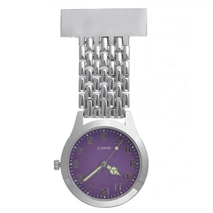 Metal Nurse Fob Watch
