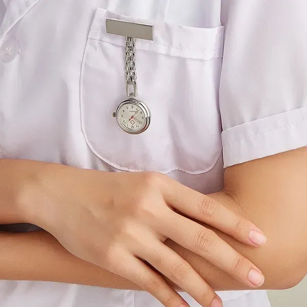 Engraved Metal Nurse Fob Watch