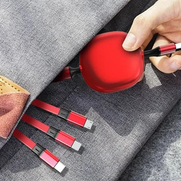 3 in 1 Retractable Charging Cable