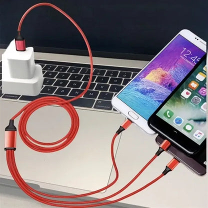 Travel-Sized 3-In-1 Charging Cable