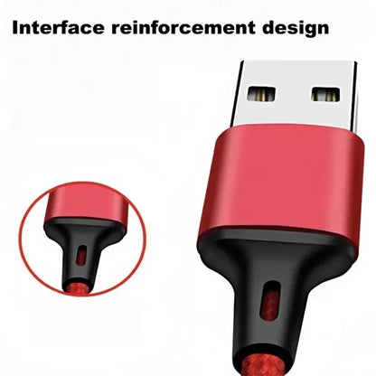 Travel-Sized 3-In-1 Charging Cable