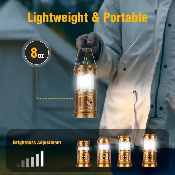 Collapsible USB Rechargeable  Camping Lantern