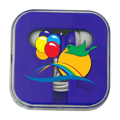Earbuds with Square Case