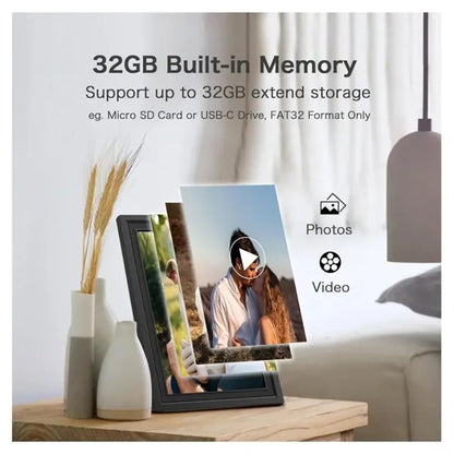 10.1 Inch Frameo Digital Picture Frame WiFi