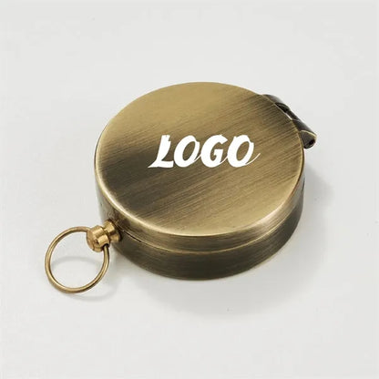 Pocket Watch Compass with Keyring Outdoor Survival Tool