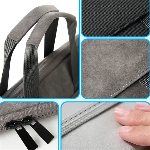 PU Waterproof Laptop Tote Bag Fits 13 to 16 Inch Computers