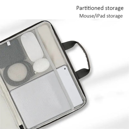 PU Waterproof Laptop Tote Bag Fits 13 to 16 Inch Computers