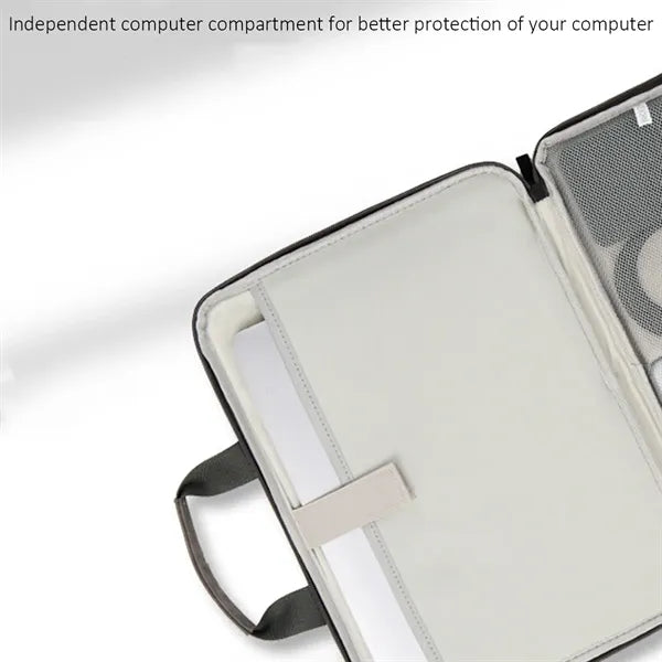 PU Waterproof Laptop Tote Bag Fits 13 to 16 Inch Computers