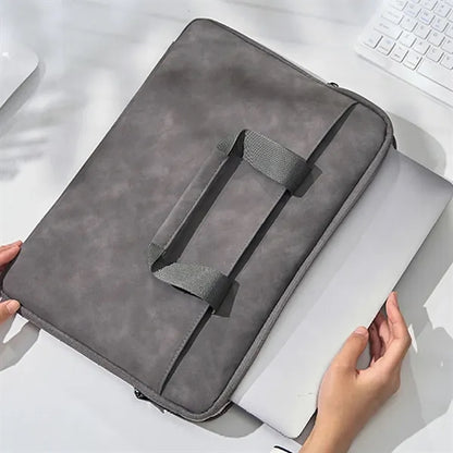 PU Waterproof Laptop Tote Bag Fits 13 to 16 Inch Computers