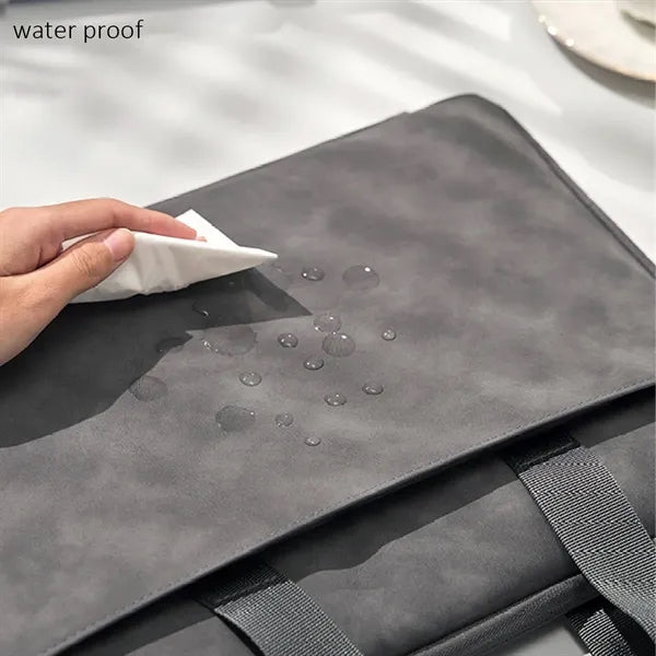 PU Waterproof Laptop Tote Bag Fits 13 to 16 Inch Computers