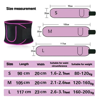 Waist Belt for Fitness Sports Support Brace