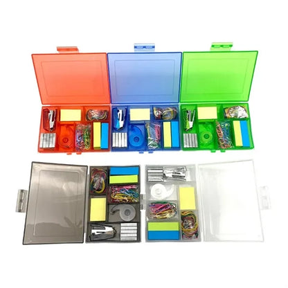 Stationery Set Plastic Translucent Box