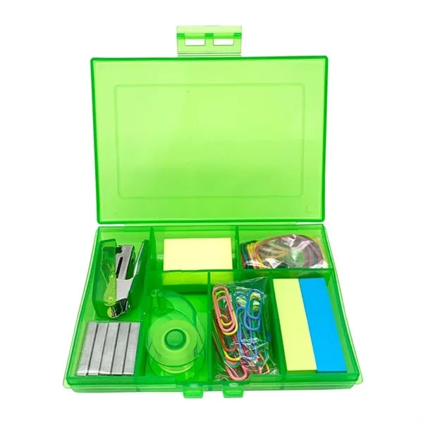Stationery Set Plastic Translucent Box