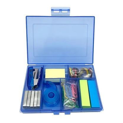 Stationery Set Plastic Translucent Box