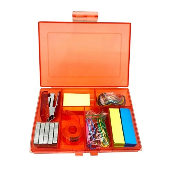 Stationery Set Plastic Translucent Box