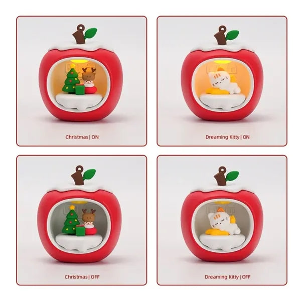 Christmas Gift Apple Night Light